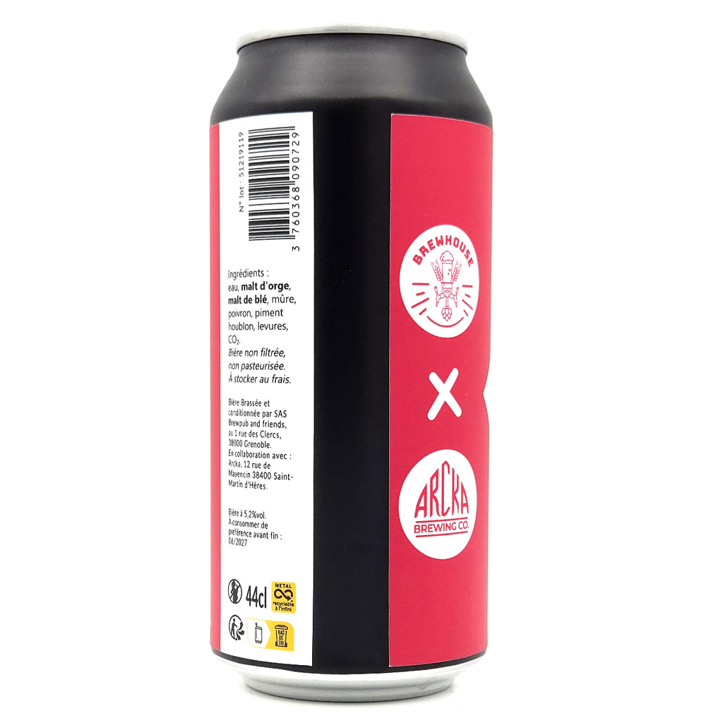 ARCKA x BREWHOUSE - Hot Shot - 5,2° - SOUR - 44cl