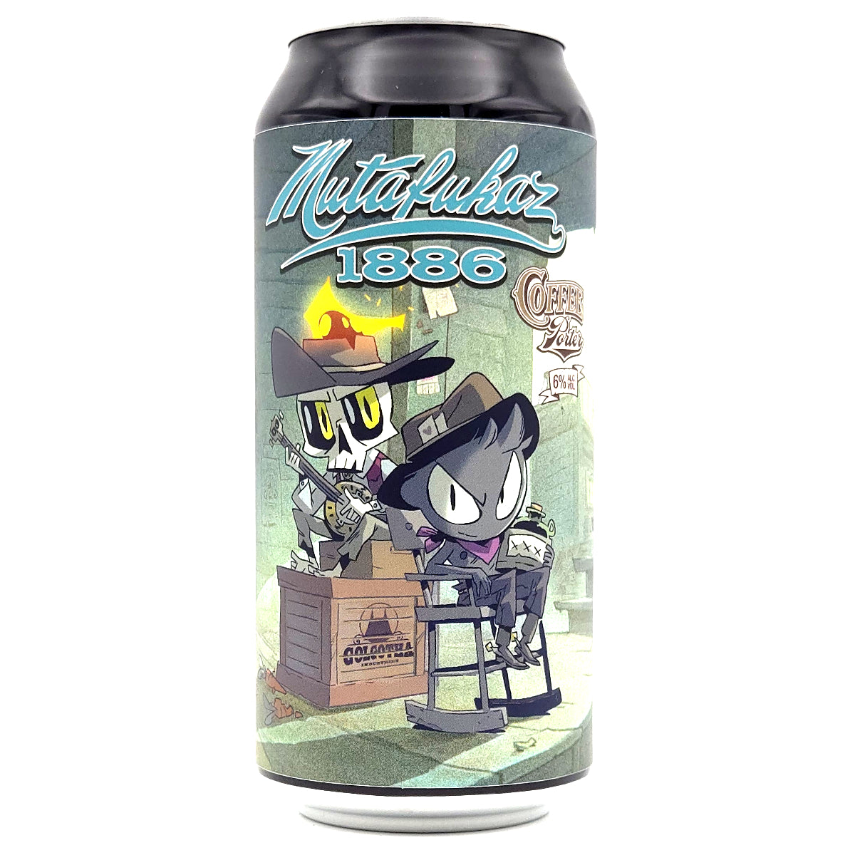 ARCKA x LABEL 619 - Mutafukaz 1886 - 6° - Coffee Porter - 44cl