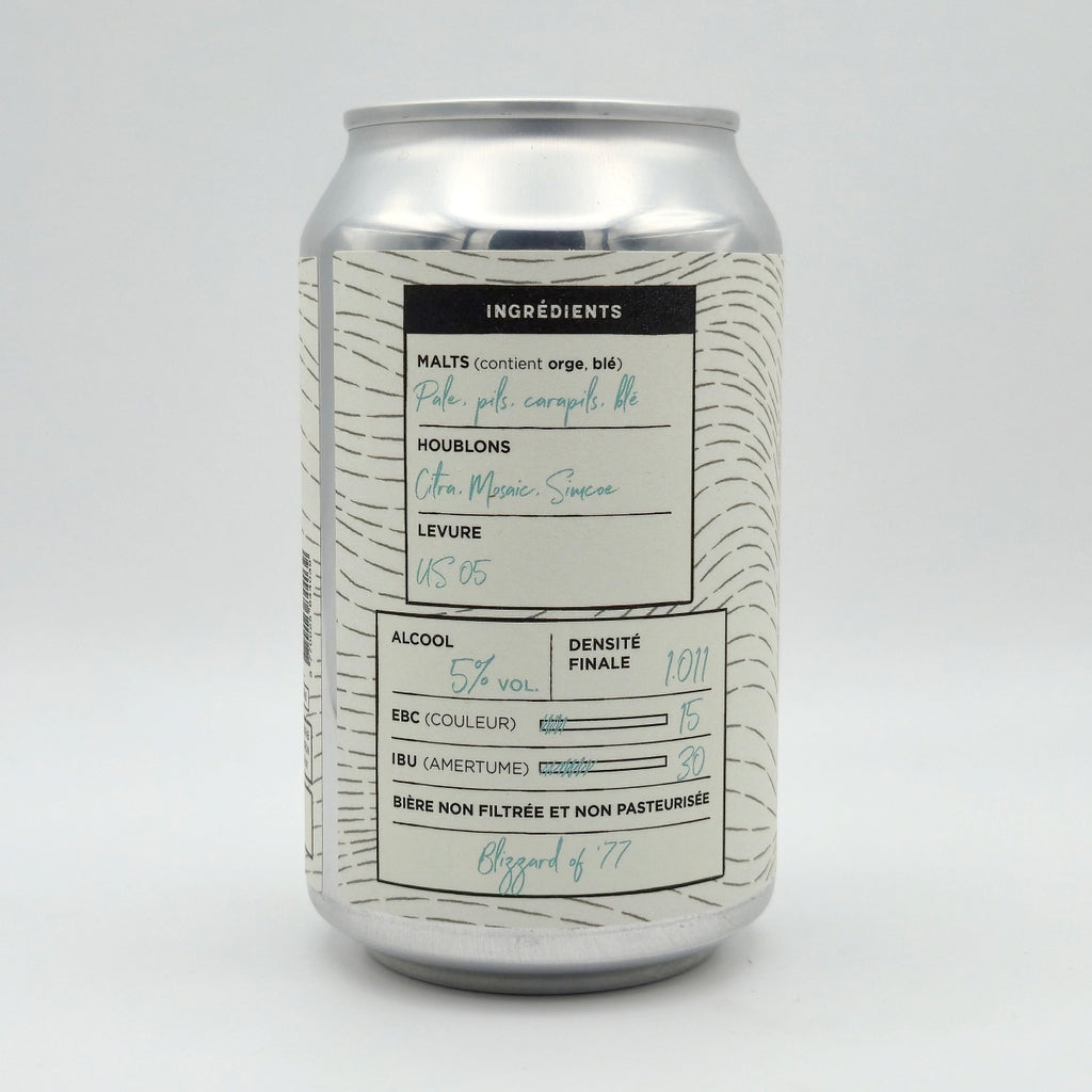 Aerofab - Blizzard - American Pale Ale 5° - 33cl