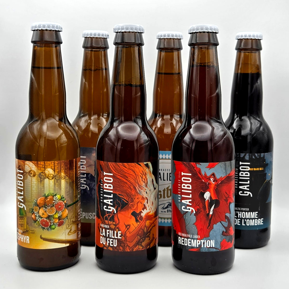 BOX 6 bières de la brasserie GALIBOT