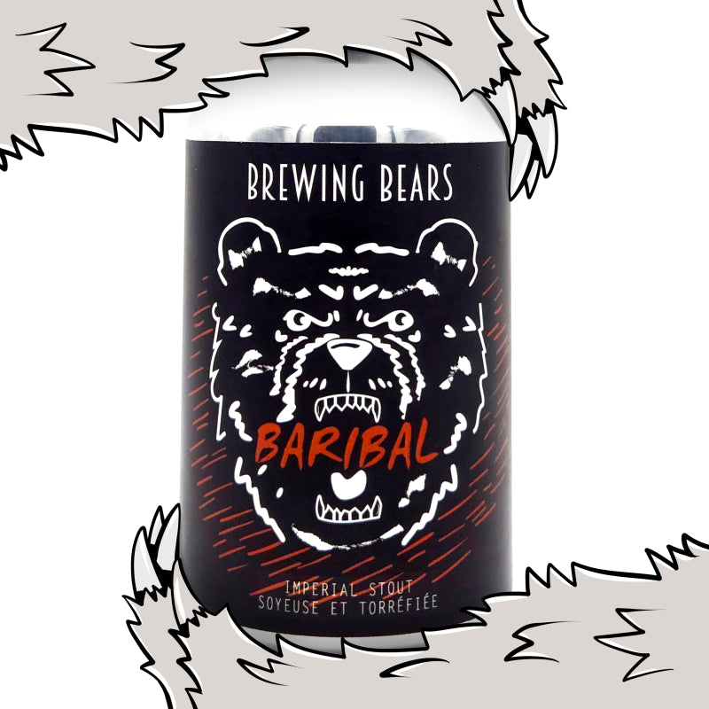 BREWING BEARS - BARIBAL - 9,3° - IMPERIAL STOUT - 33cl