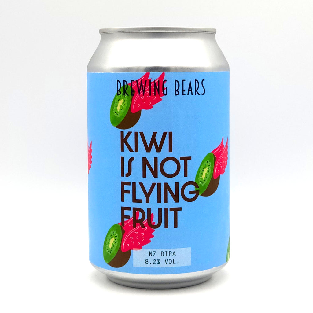 Brewing Bears - Kiwi Is Not Flying Fruit - NZ DIPA 8.2° - 33cl