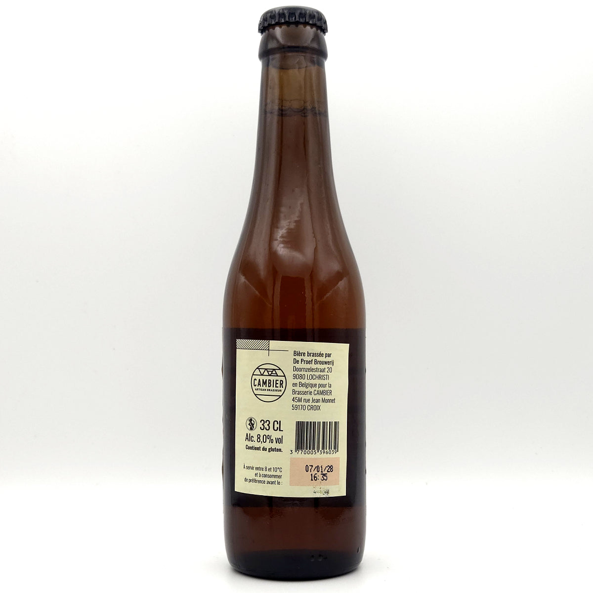 CAMBIER - MONGY - 6,5° - Ambrée - 33cl