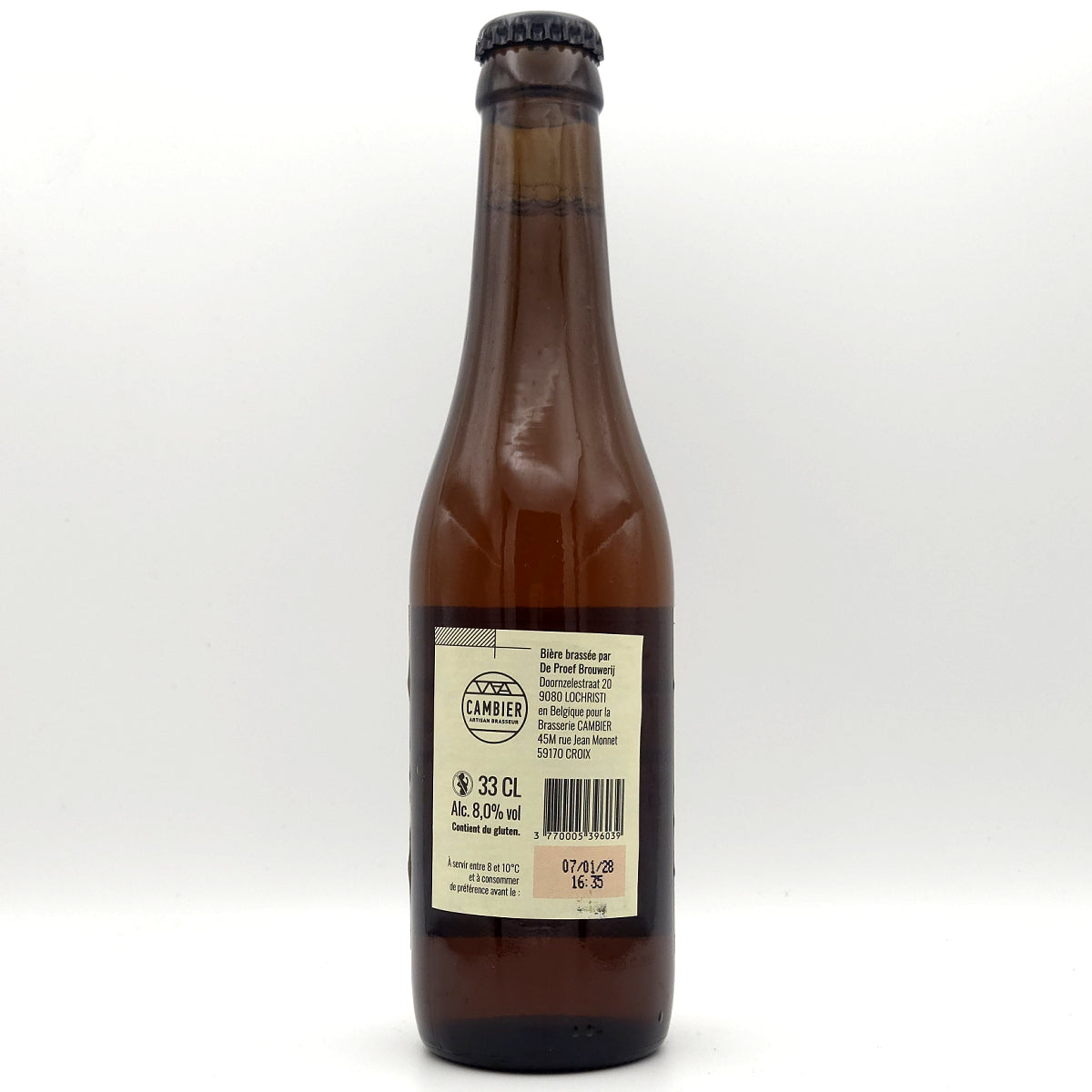 CAMBIER - MONGY - 8,0° - TRIPLE - 33cl