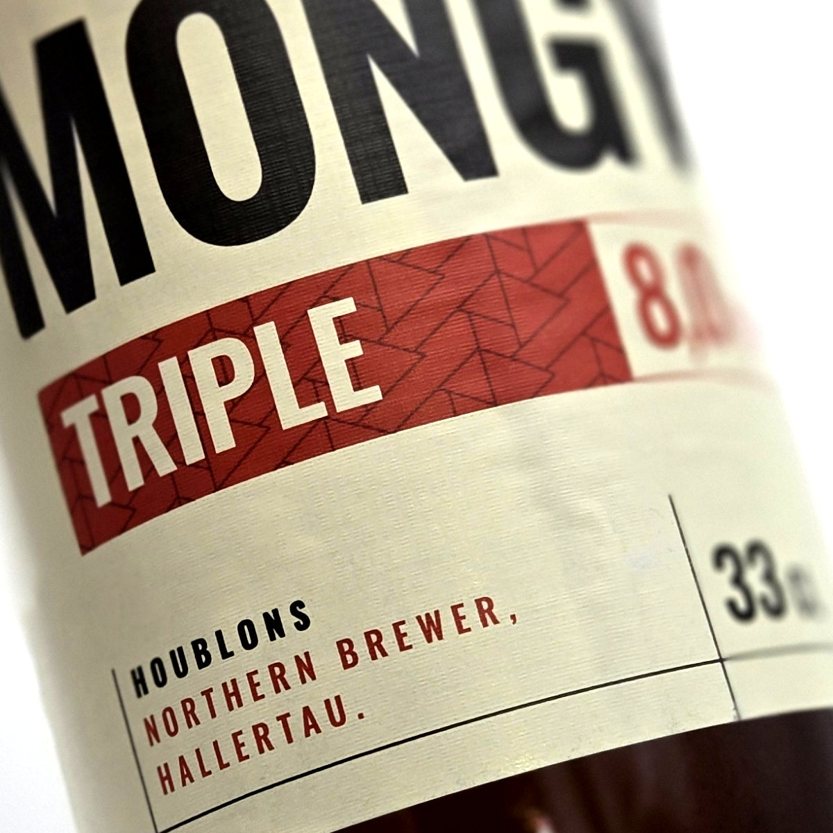 CAMBIER - MONGY - 8,0° - TRIPLE - 33cl