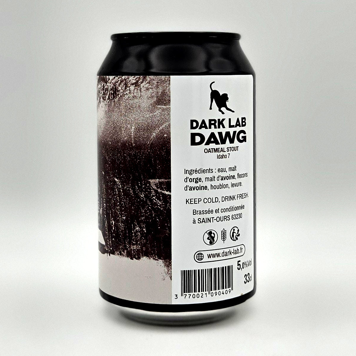 Dark Lab - Dawg - Oatmeal Stout 5° - 33cl