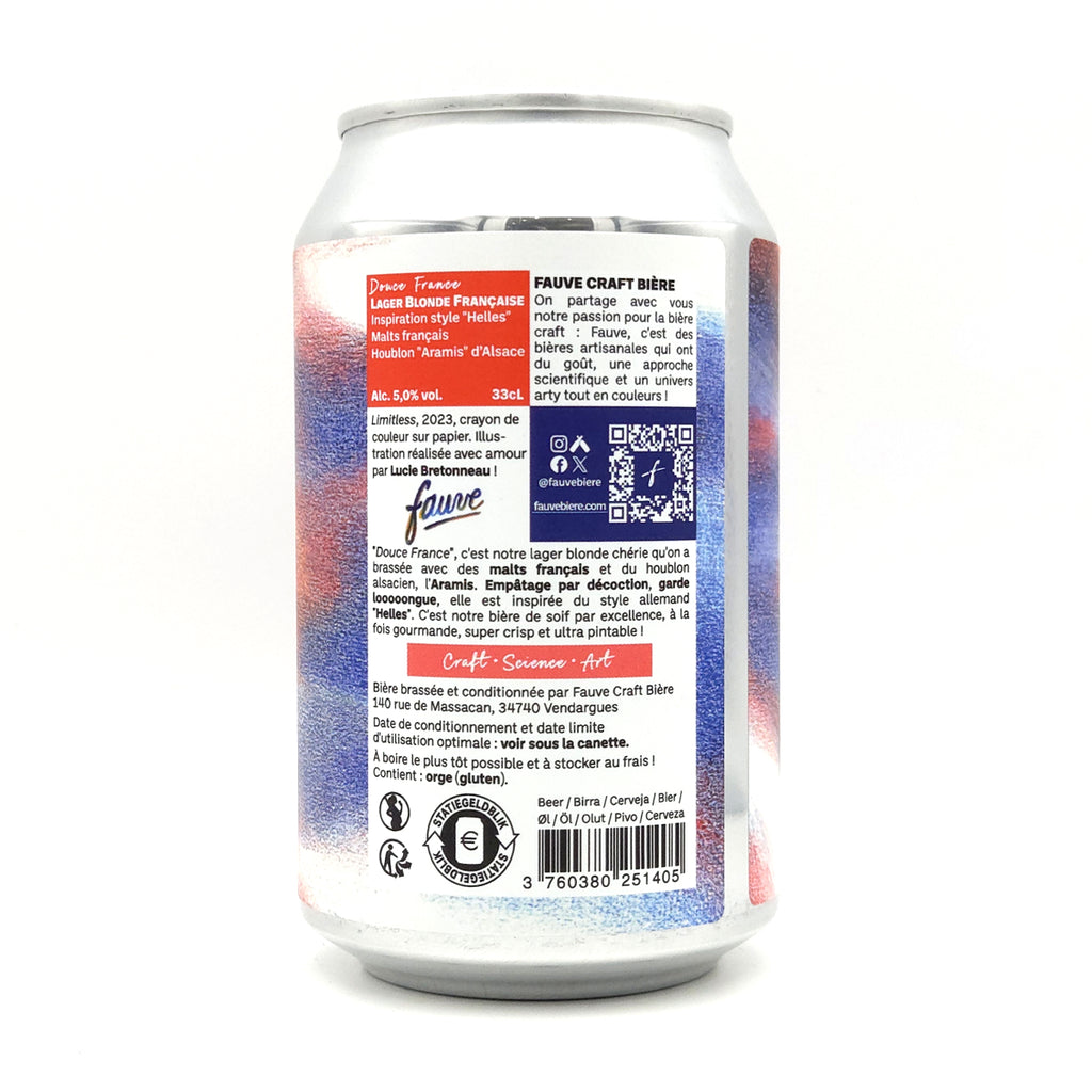 FAUVE - Douce France - 5.0° - LAGER - 33cl