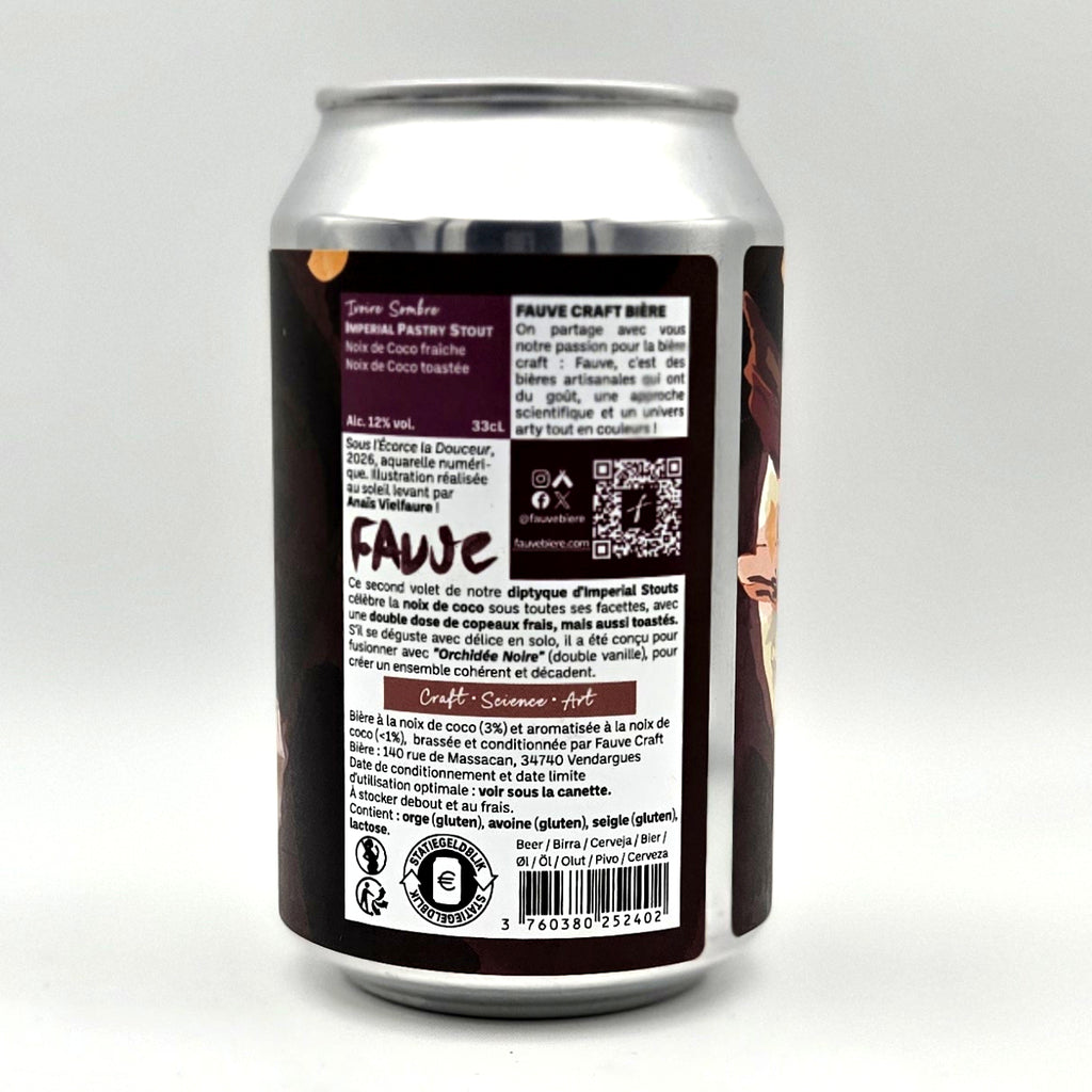 FAUVE - Ivoire Sombre - 12.0° - Imperial Pastry Stout - 33cl