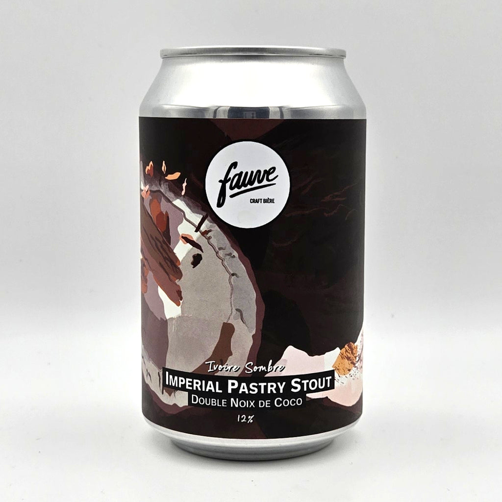 FAUVE - Ivoire Sombre - 12.0° - Imperial Pastry Stout - 33cl