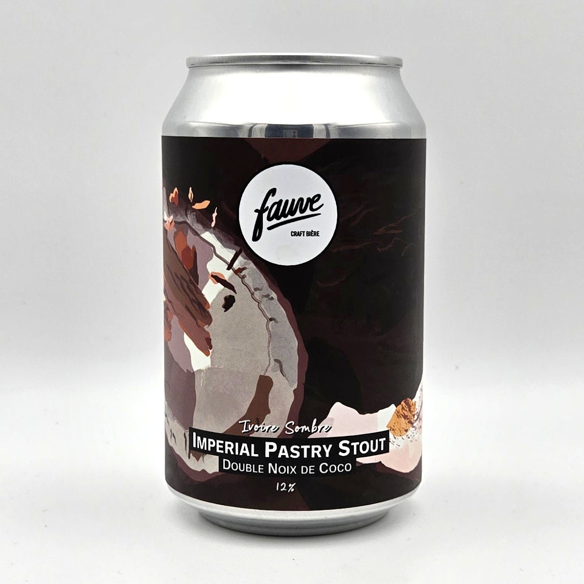 FAUVE - Ivoire Sombre - 12.0° - Imperial Pastry Stout - 33cl