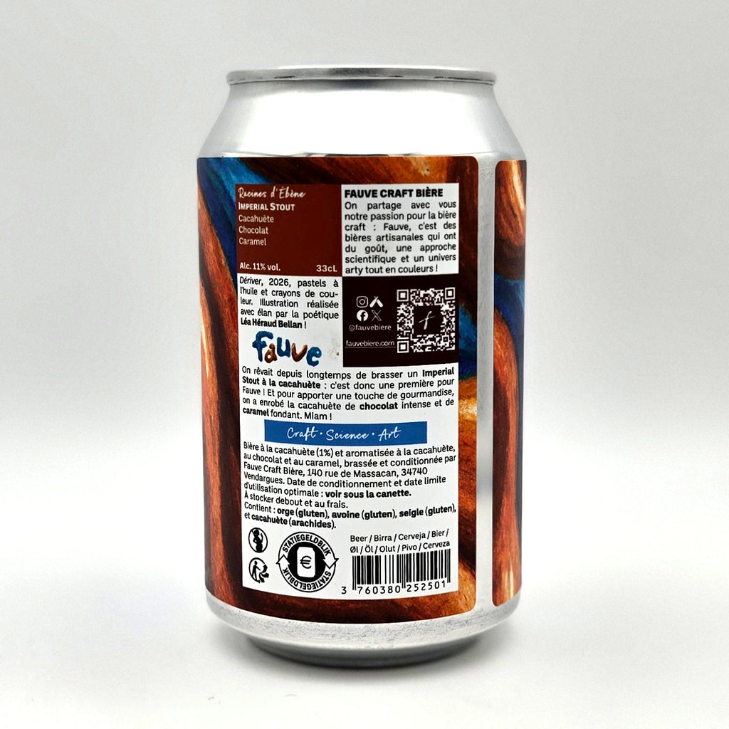 FAUVE - Racines d'ébène - 11.0° - Imperial Stout - 33cl
