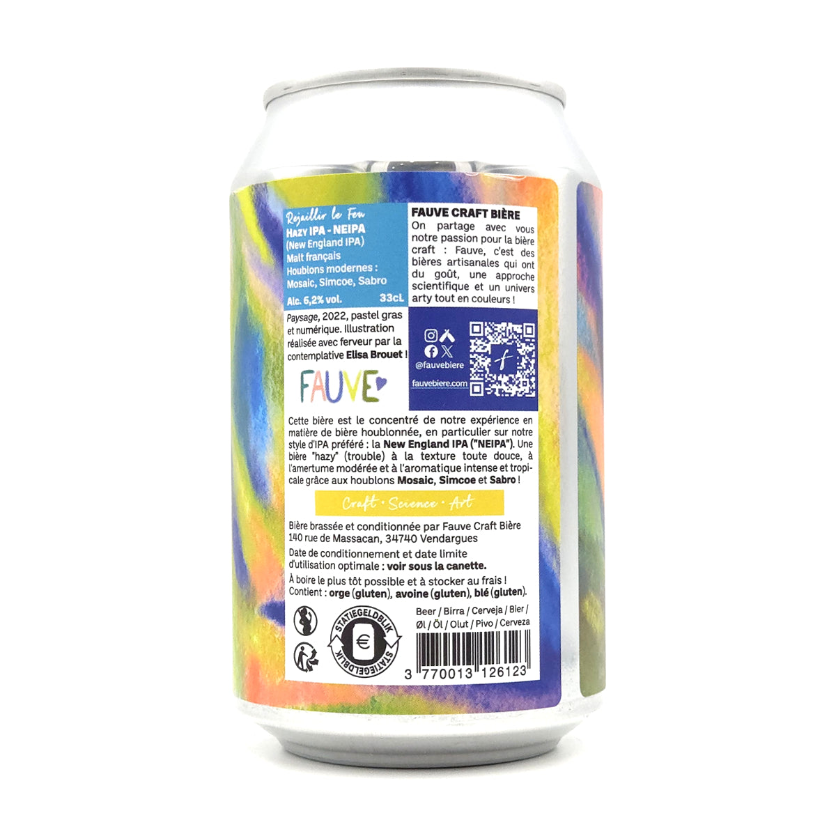 FAUVE - Rejaillir le Feu - 6.2° - NEIPA - 33cl