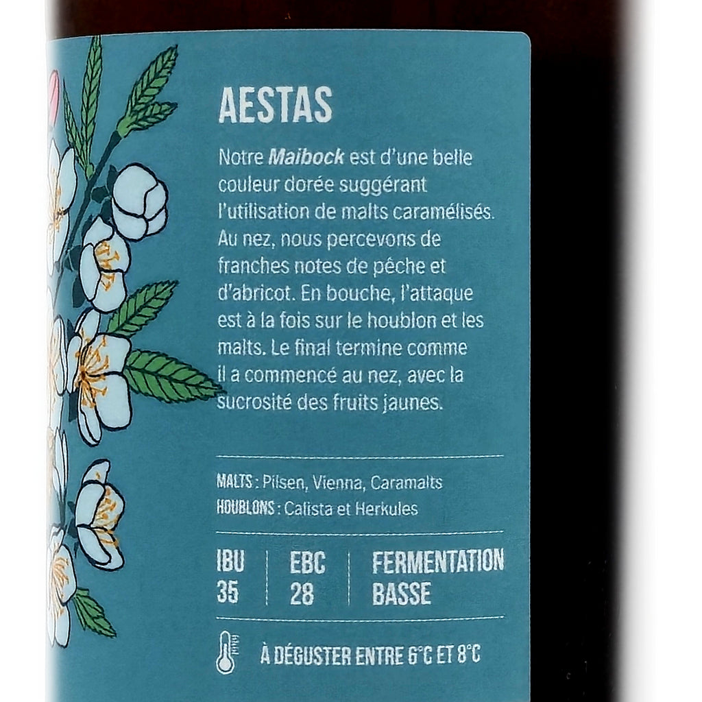 GALIBOT - AESTAS - 6.5° - Maibock - 33cl