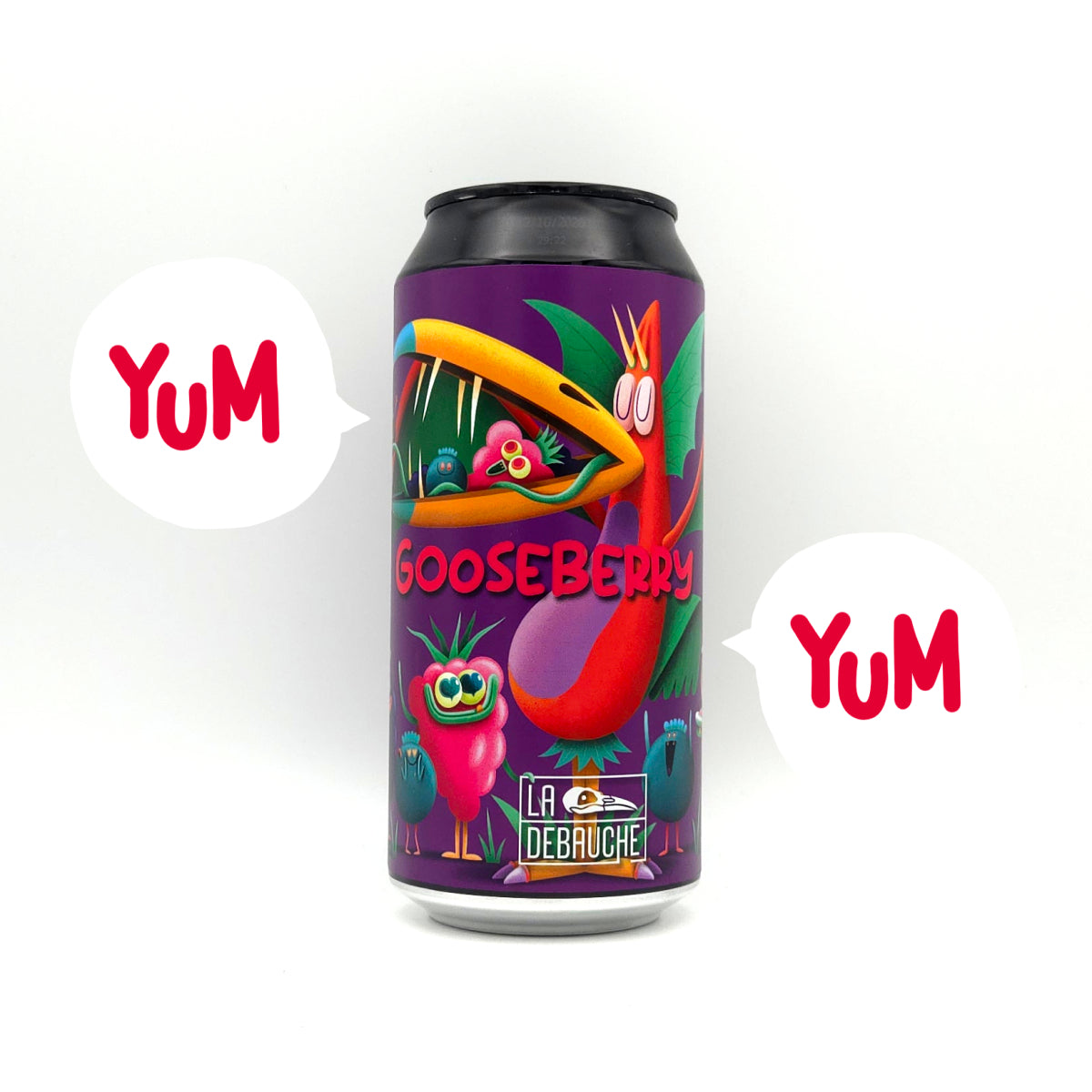 LA DÉBAUCHE - GOSEBERRY - 7° - PASTRY SOUR GOSE - 44cl