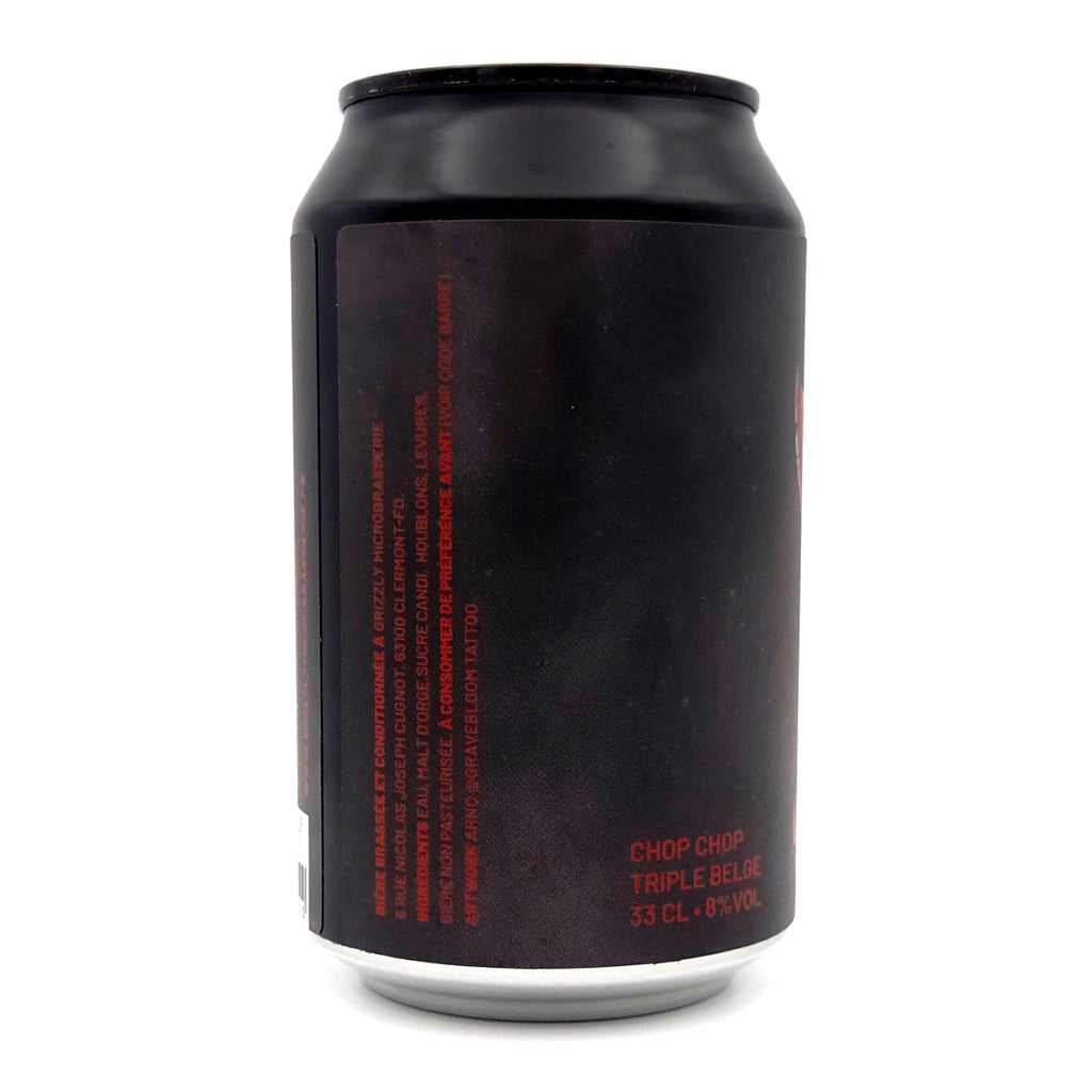 GRIZZLY - Chop Chop - Triple Belge 8° - 33cl