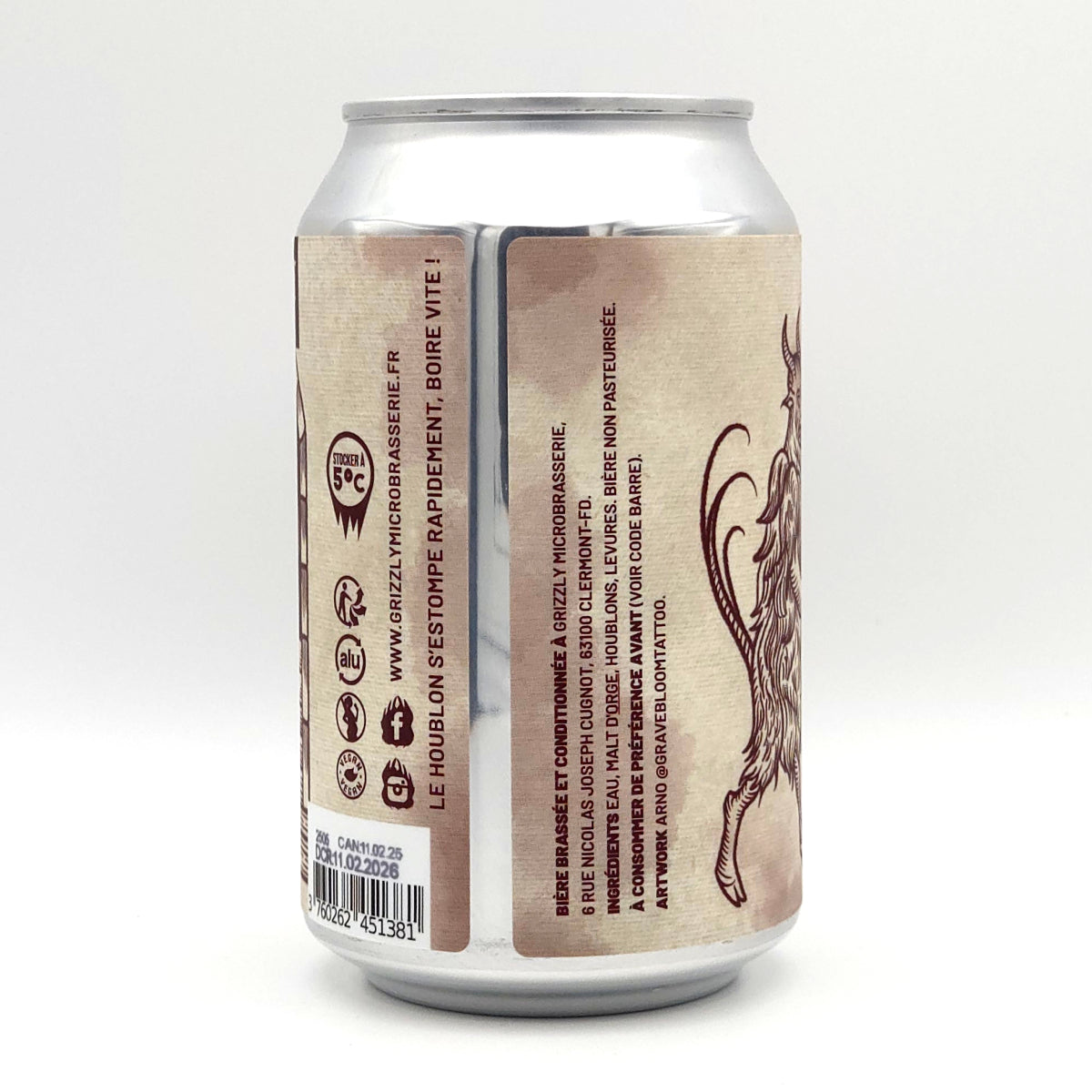 Grizzly Brewing - Dark Ritual - Märzen 4° - 33cl