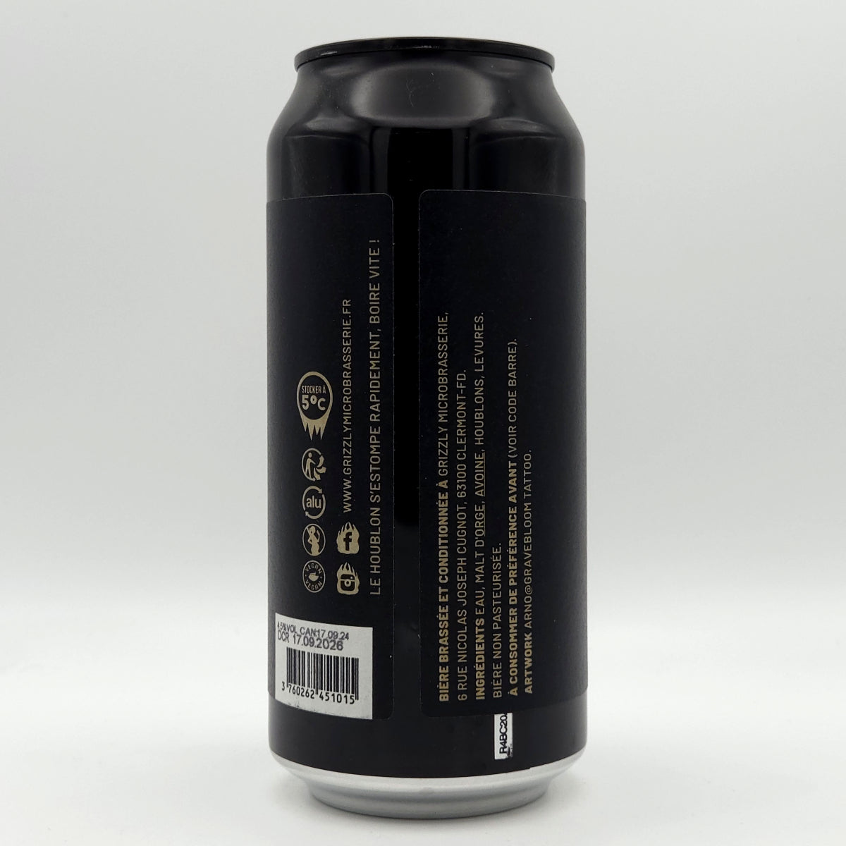 Grizzly Brewing - Sweet Bitterness - Porter 4.5° - 44cl