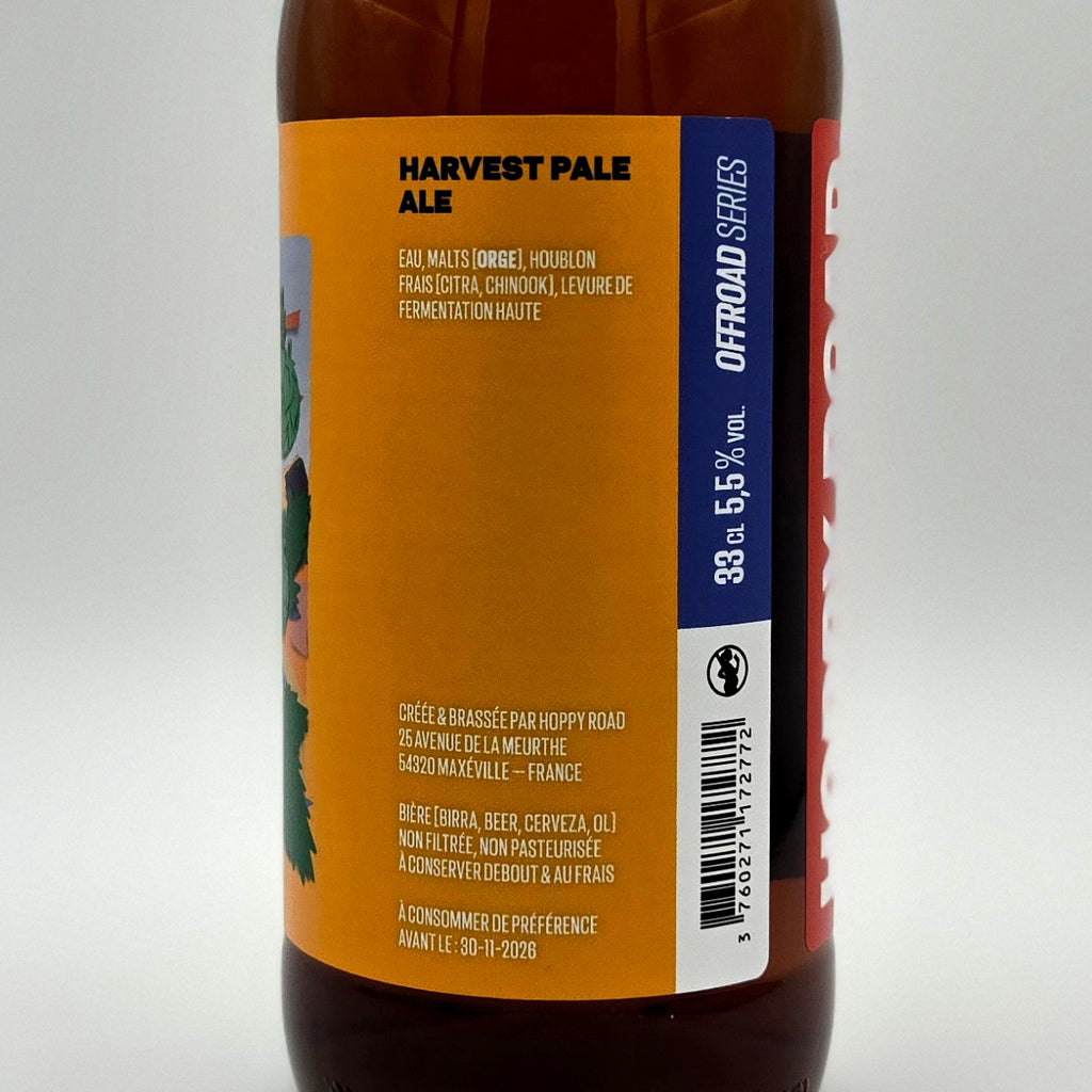 Hoppy Road - Heart of Gold - Harvest Pale Ale 5.5° - 33cl