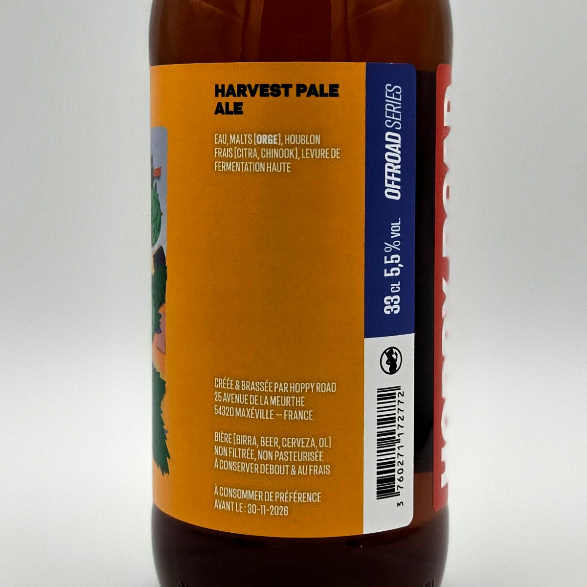 Hoppy Road - Heart of Gold - Harvest Pale Ale 5.5° - 33cl