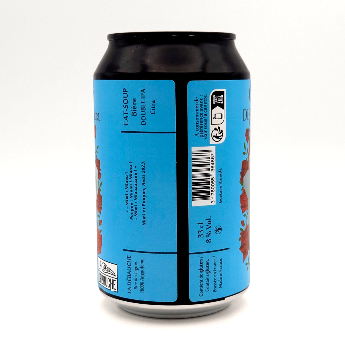 LA DÉBAUCHE - Cat-Soup - 8° - Double IPA - 33cl