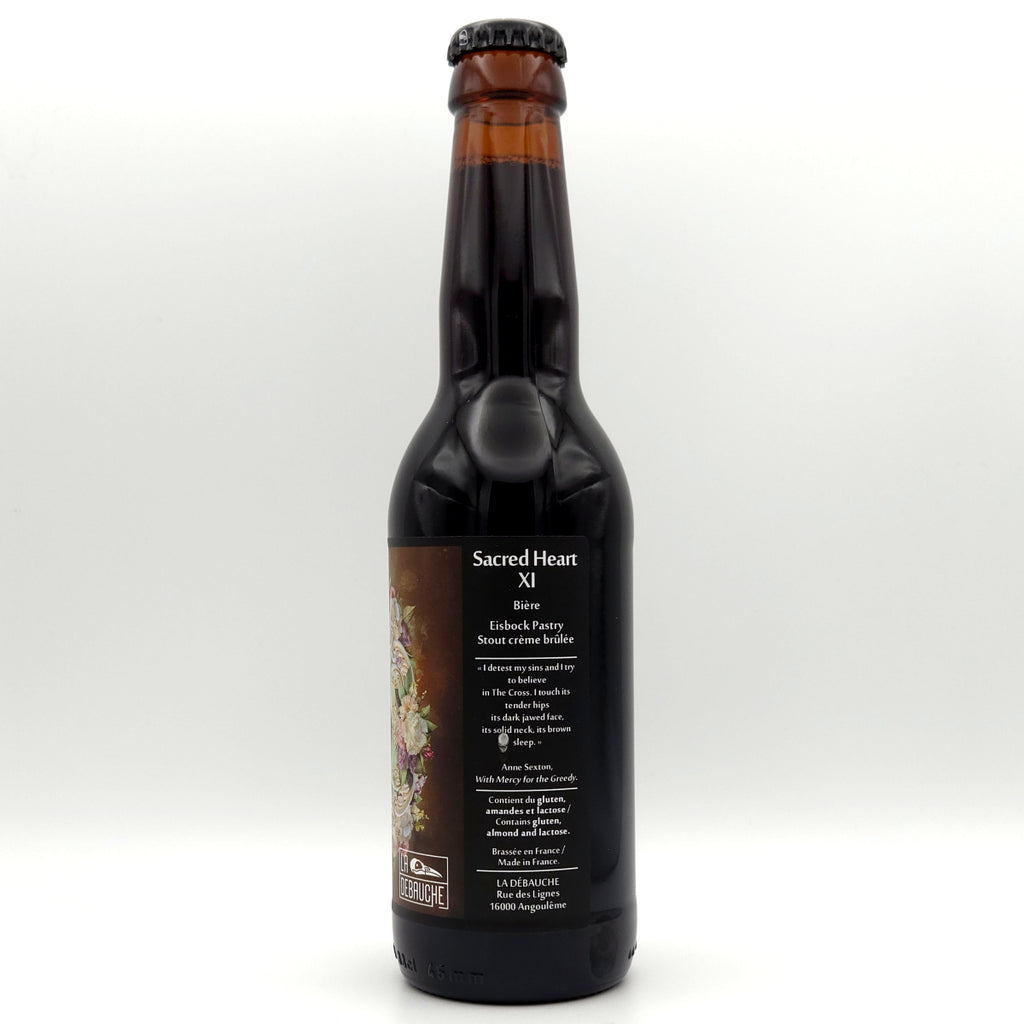 LA DÉBAUCHE - SACRED HEART XI - 26° - Eisbock Pastry Stout crème brulée