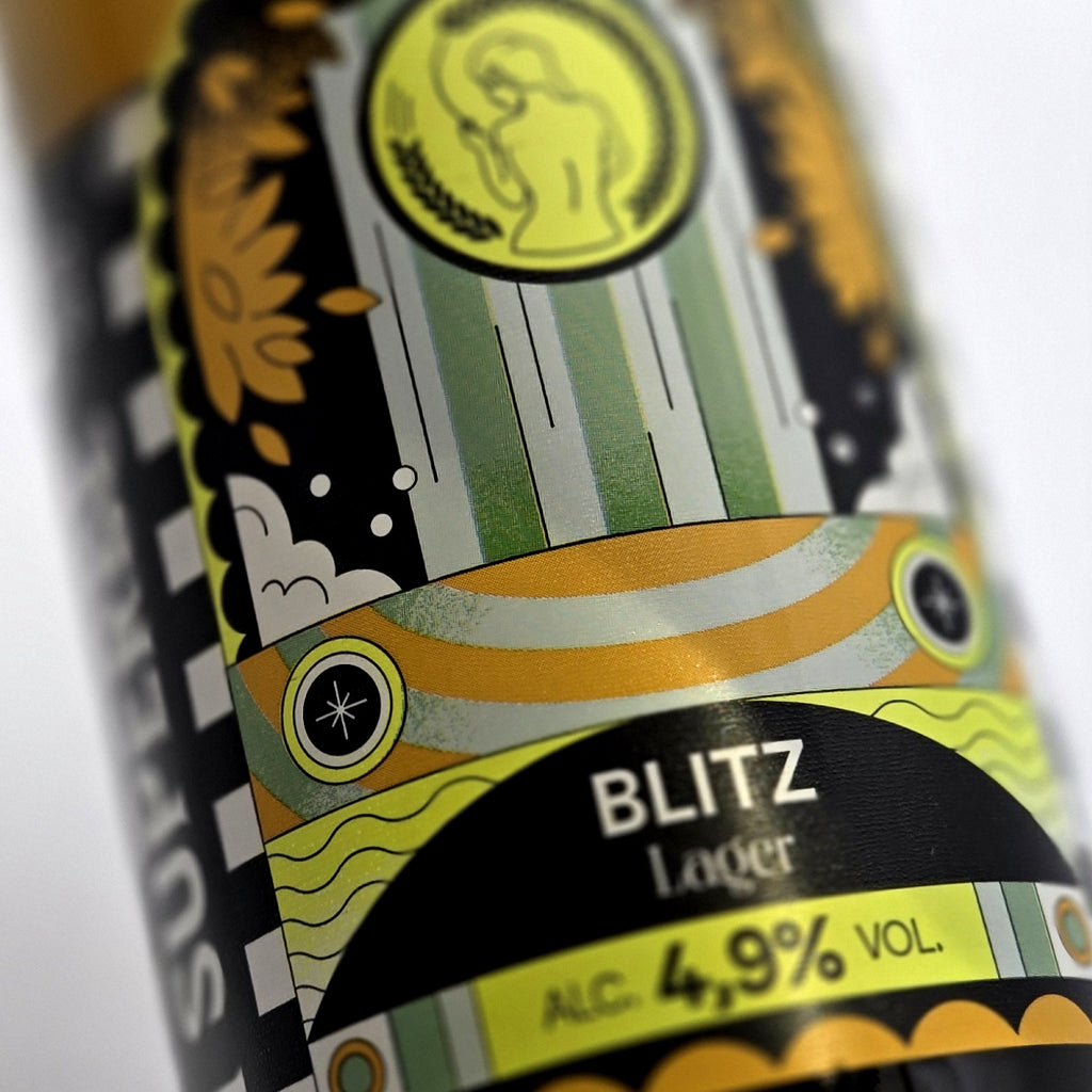LA SUPERBE - BLITZ - 4,9° - LAGER - 33cl