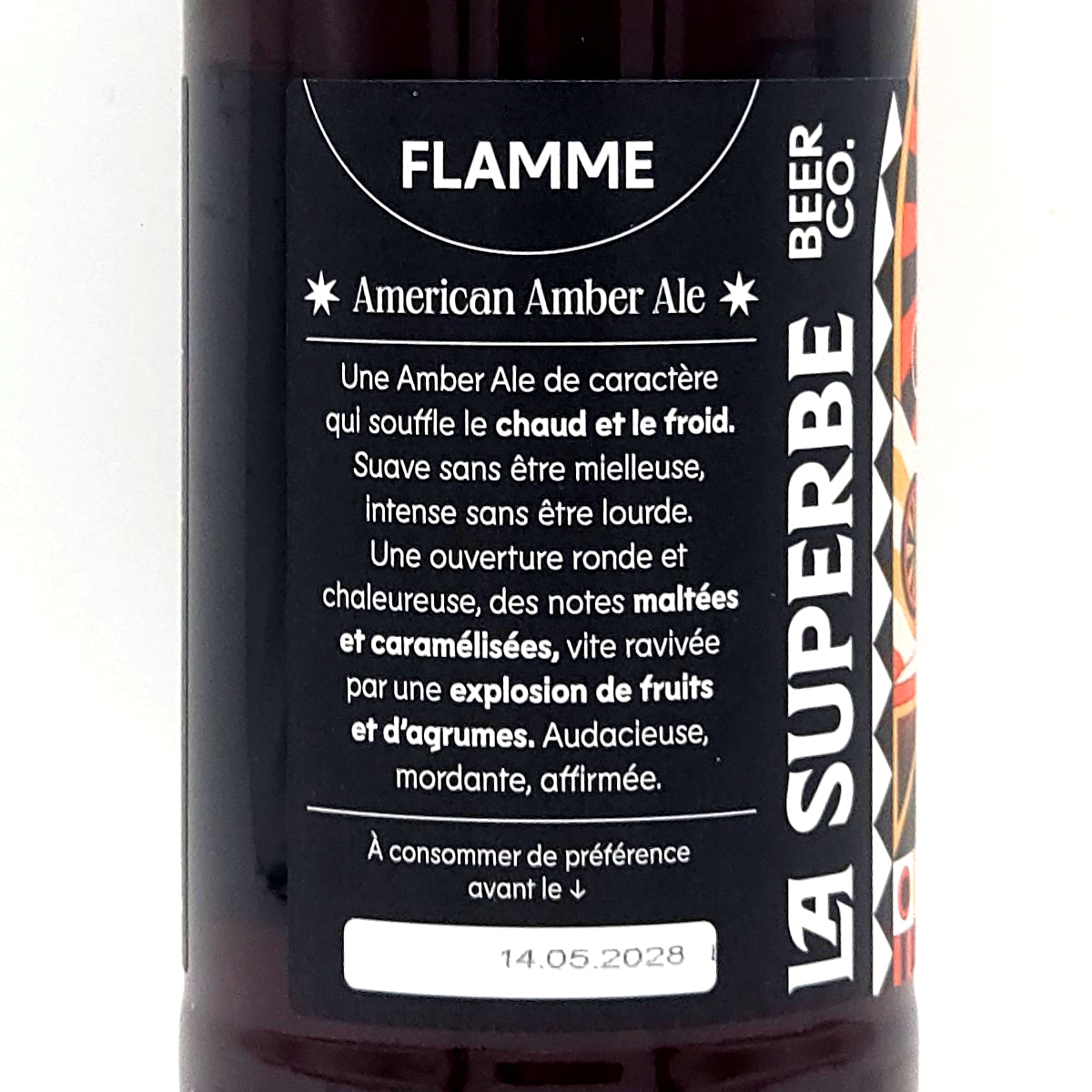 LA SUPERBE - FLAMME - 6,4° - American Amber Ale - 33cl