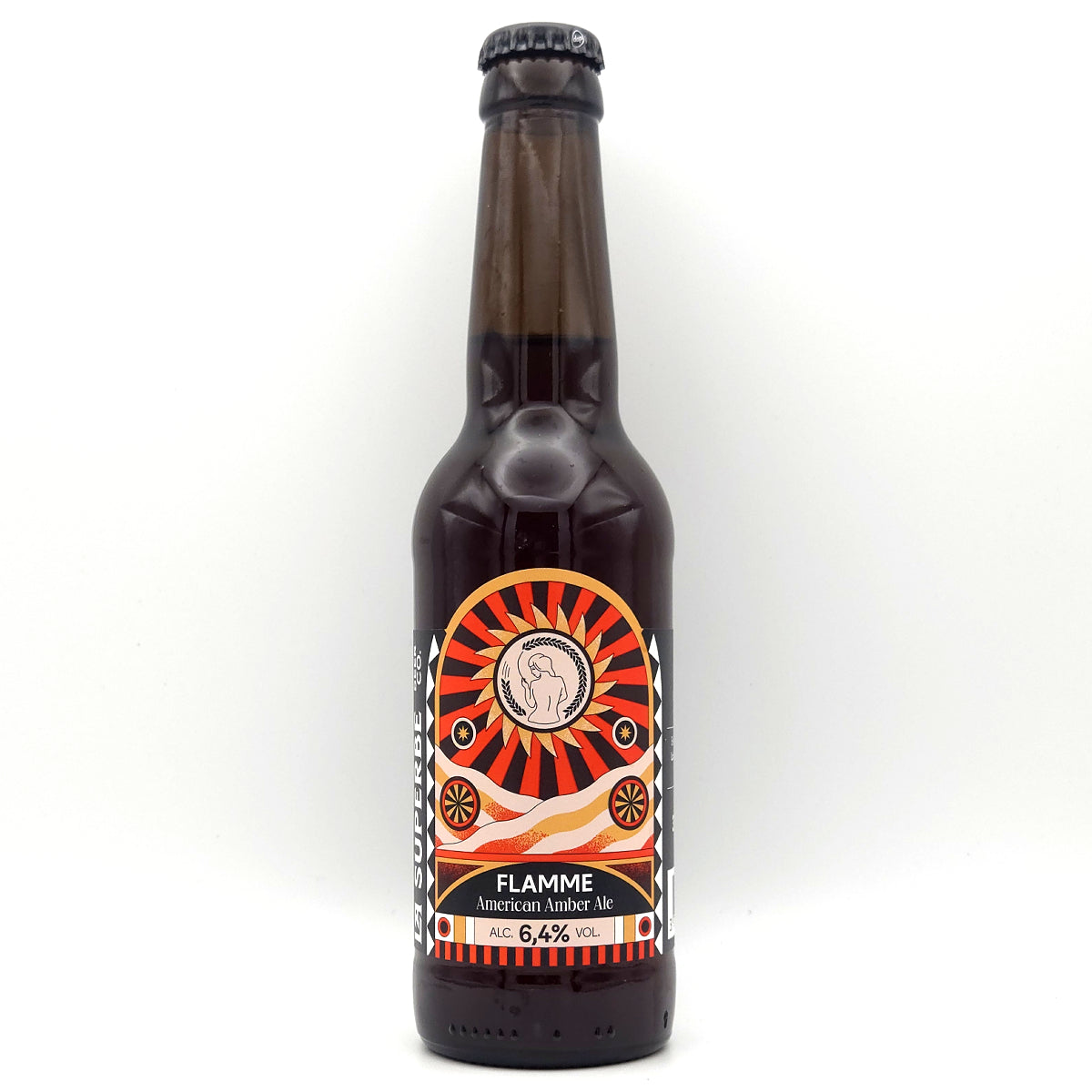 LA SUPERBE - FLAMME - 6,4° - American Amber Ale - 33cl