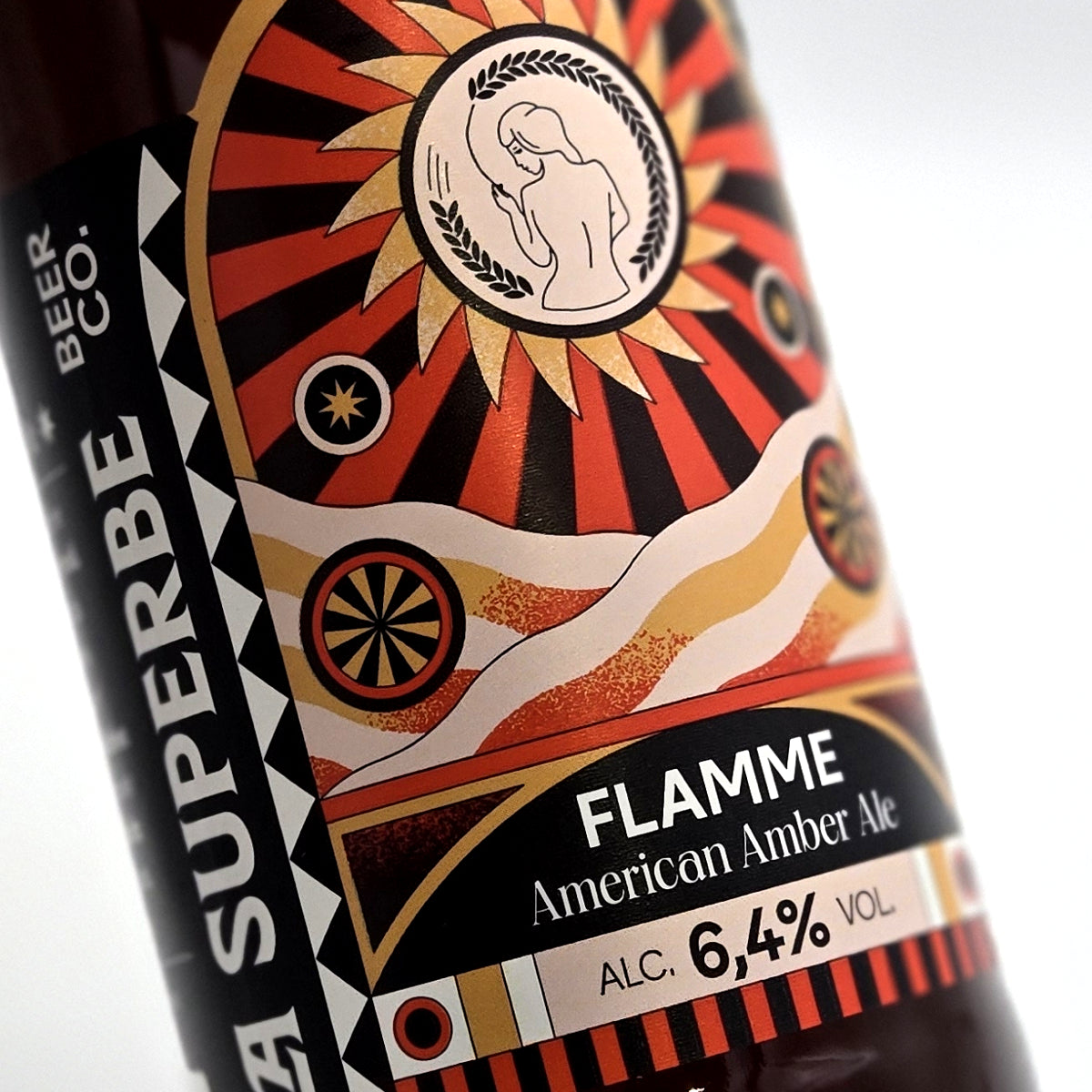 LA SUPERBE - FLAMME - 6,4° - American Amber Ale - 33cl