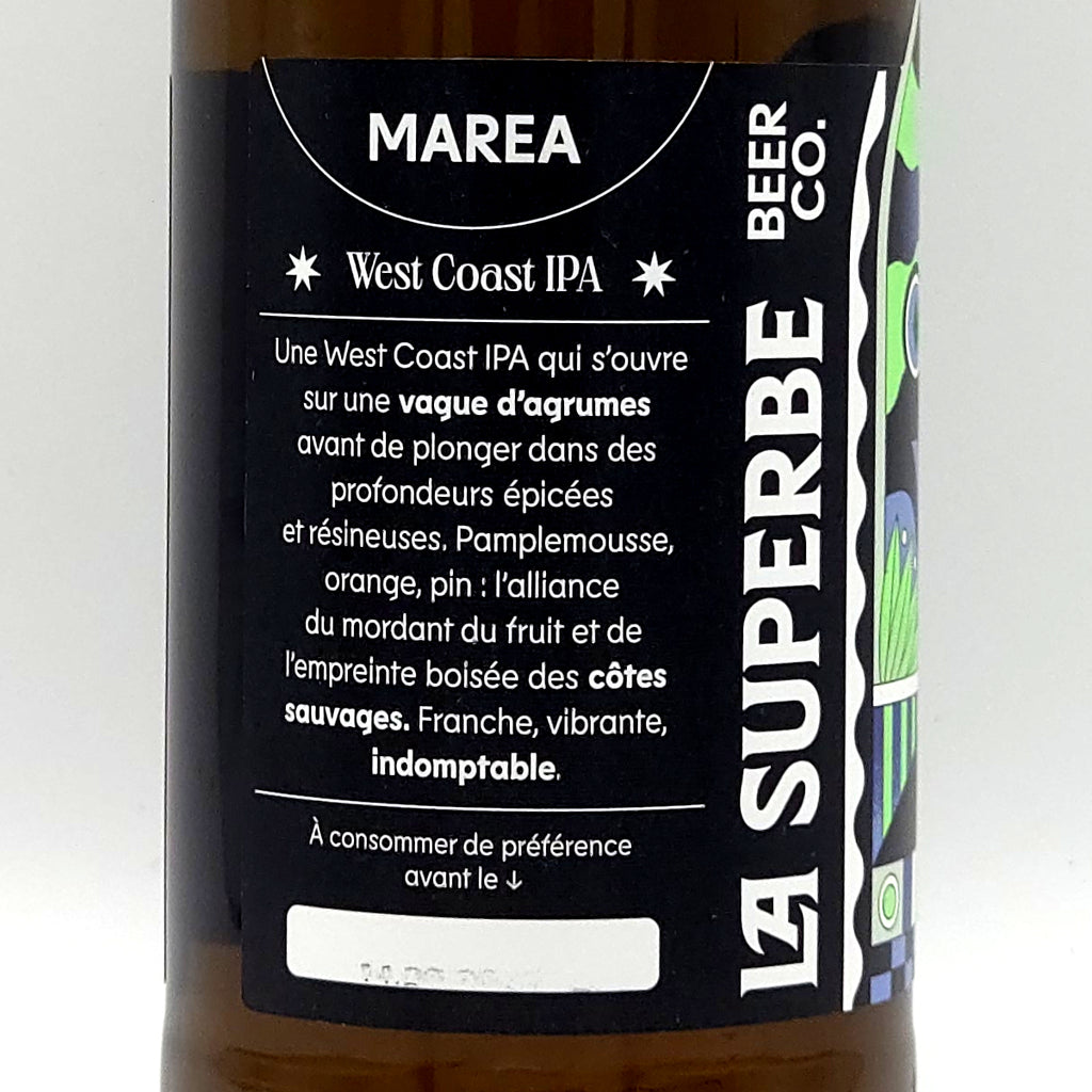 LA SUPERBE - MAREA - 5,2° - West Coast IPA - 33cl