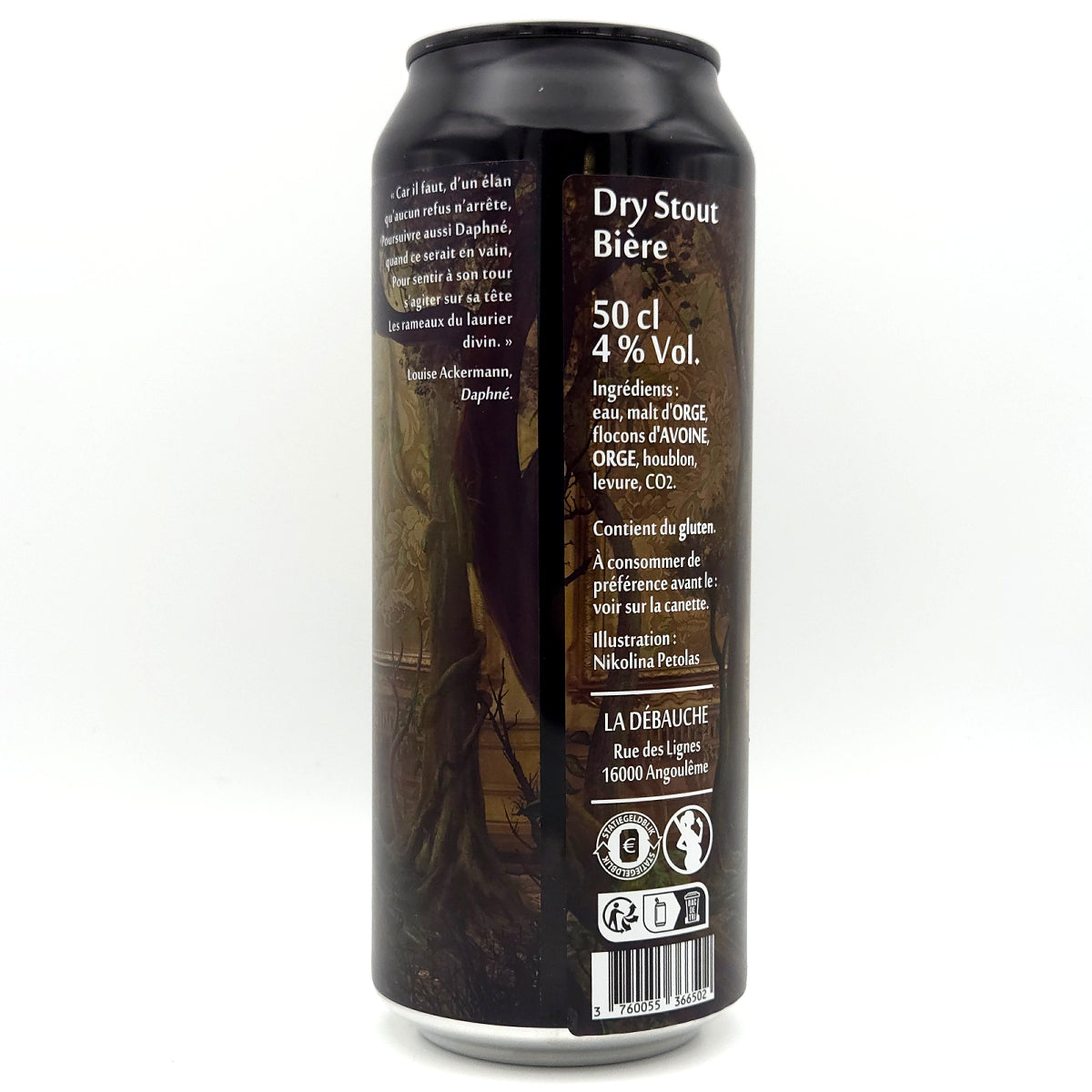 LA DÉBAUCHE - Komorebi - 4°- Dry Stout - 50cl