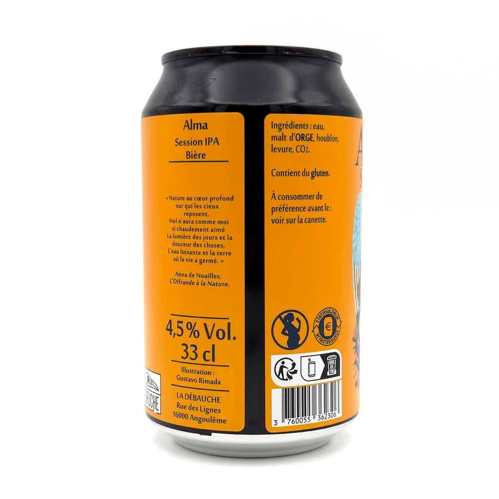 La débauche - Alma - 4.5° - Session IPA - 33cl