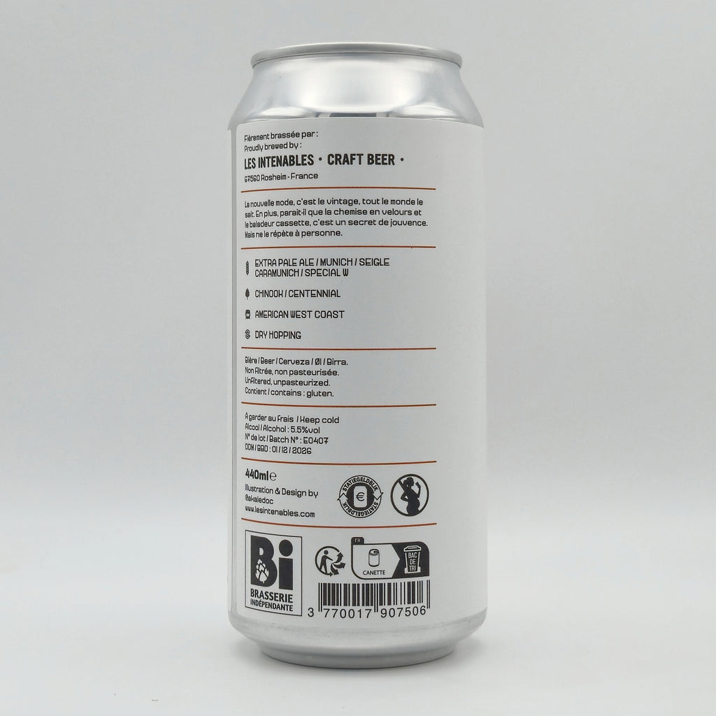 Les Intenables - Retro Killer - 5,5° - American Amber - 44cl