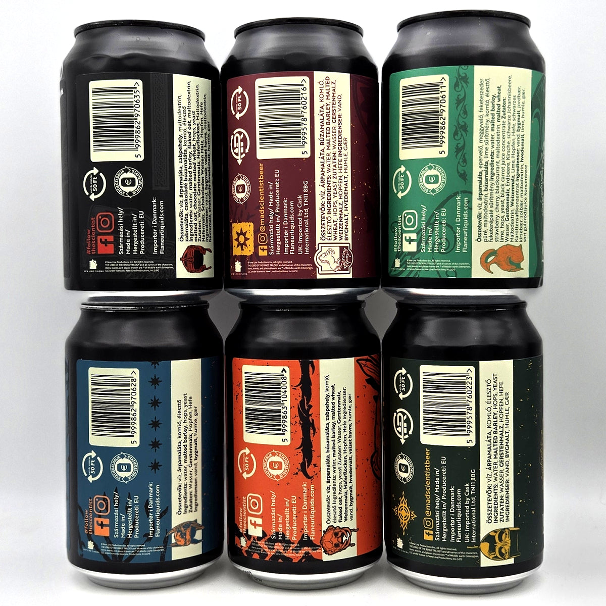 MAD SCIENTIST - LORD OF THE RING - 6 PACK