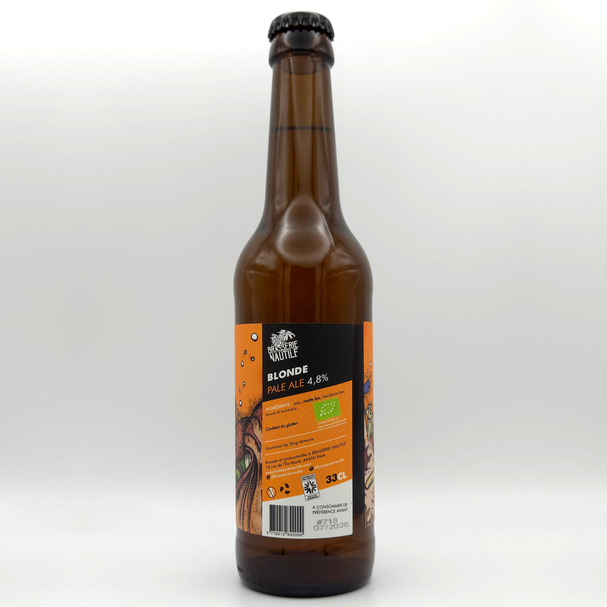 NAUTILE - Blonde - 4,8% - Pale Ale - 33cl