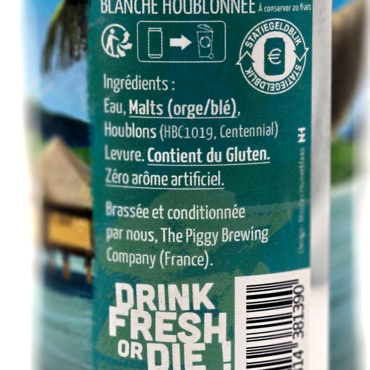 PIGGY BREWING - Carte Blanche - 5° - Blanche - 33cl