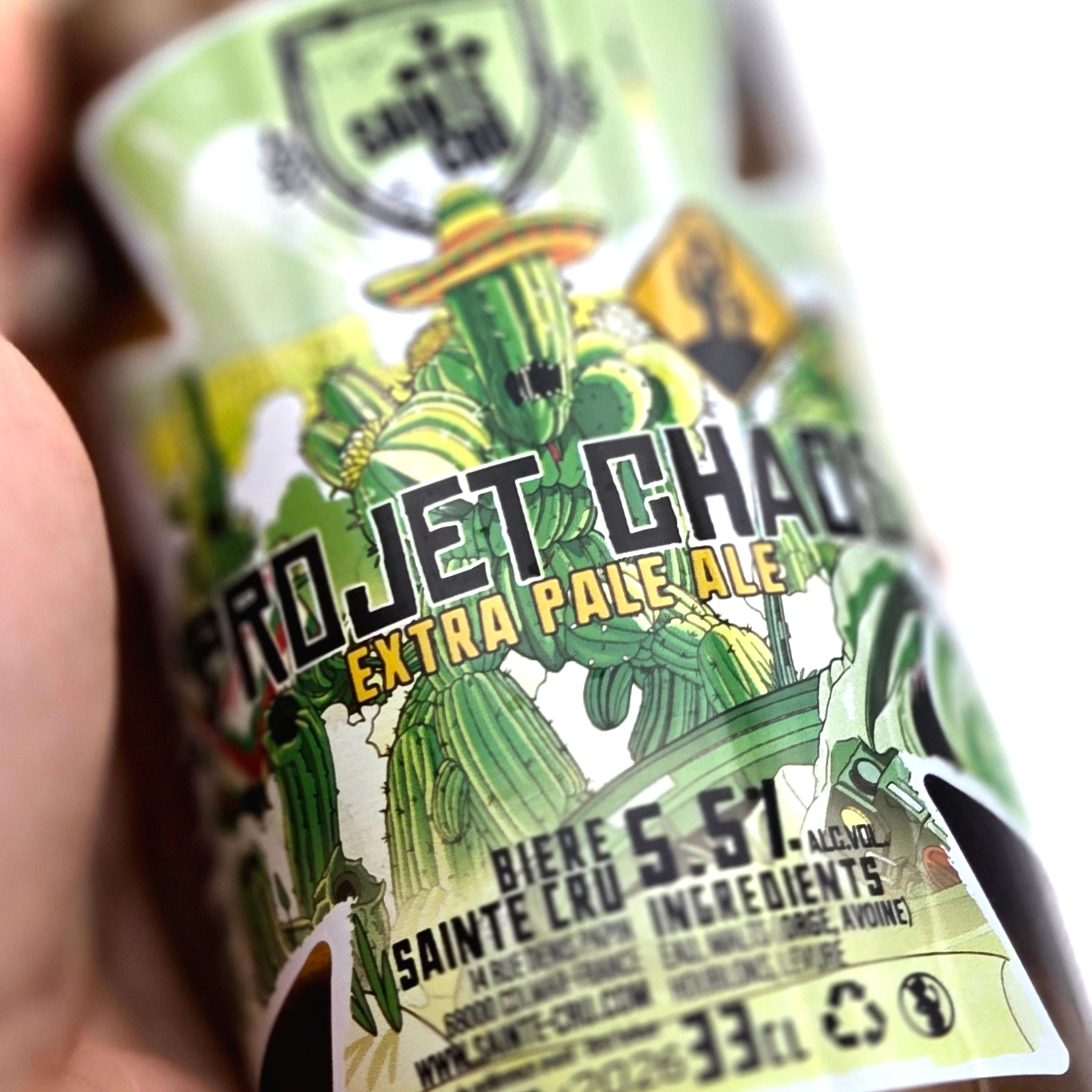 SAINTE CRU - Projet Chaos - 5,5° - Extra Pale Ale - 33cl