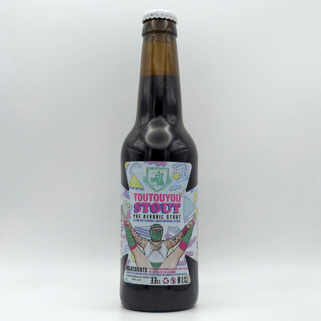 SAINTE CRU - TOUTOUYOU STOUT - 8°- Stout - 33cl