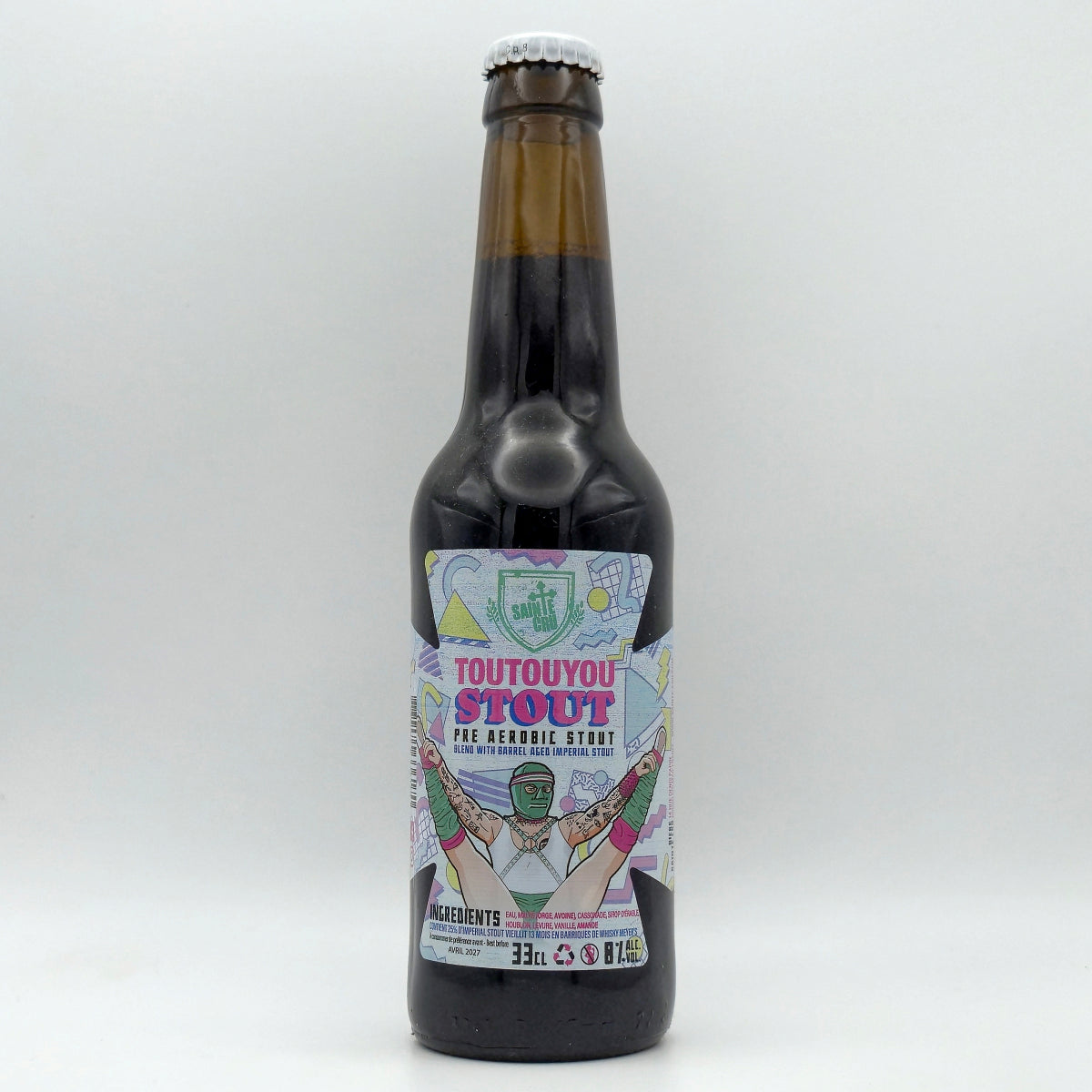 SAINTE CRU - TOUTOUYOU STOUT - 8°- Stout - 33cl