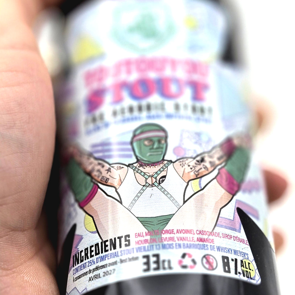 SAINTE CRU - TOUTOUYOU STOUT - 8°- Stout - 33cl