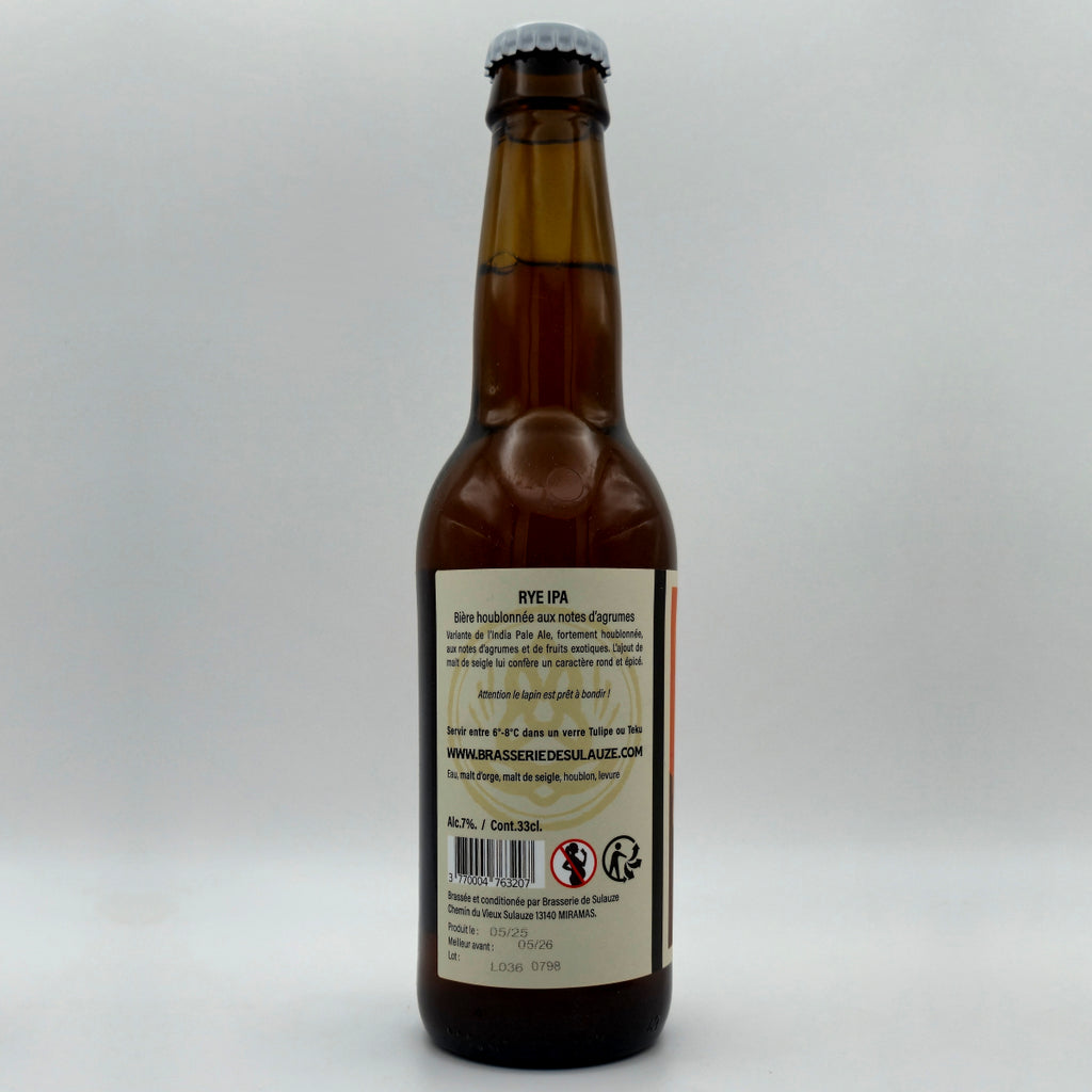 SULAUZE - Pan Pan Cul Cul - 7° - RYE IPA - 33cl