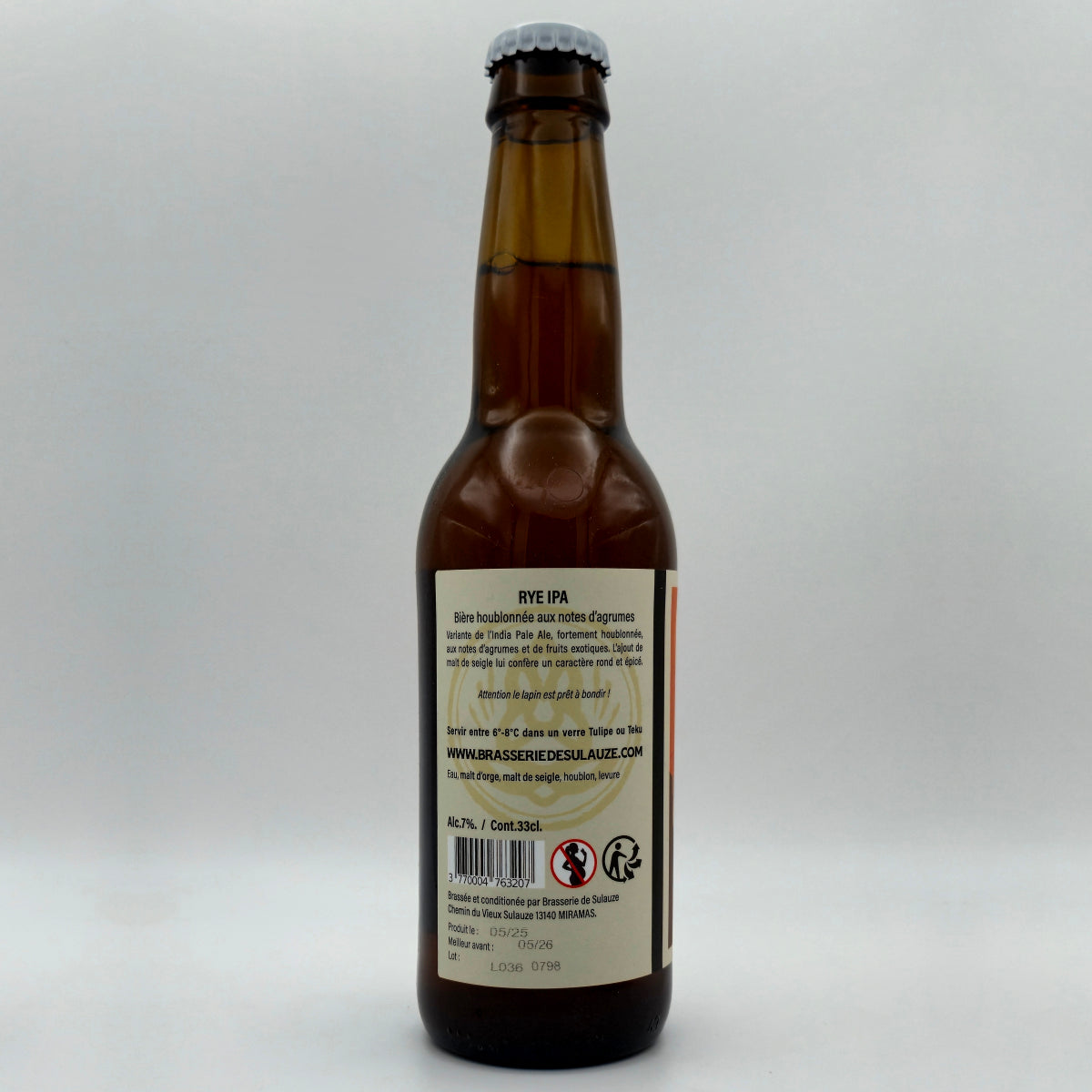 SULAUZE - Pan Pan Cul Cul - 7° - RYE IPA - 33cl