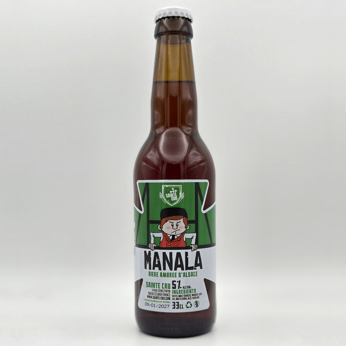 Sainte Cru - Manala - 5° - Ambrée - 33cl