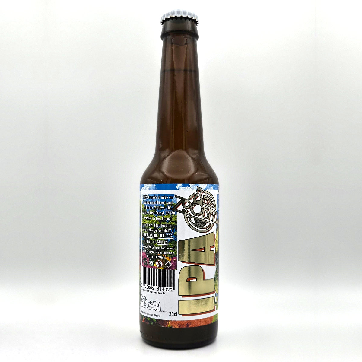 ZOObrew - Bower Bird- 5° - IPA - 33cl